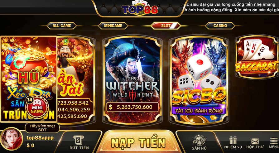 Luật chơi game Baccarat Top88 không khó